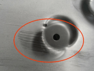 Metal Stamping Defects - Pull Marks/Scratches