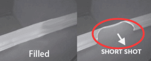 Injection Molding Defects - Short Shot