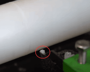 Machining Nylon Defects - Chip Sticking
