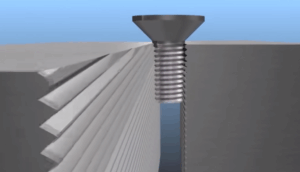 Washboard Extruded Thread