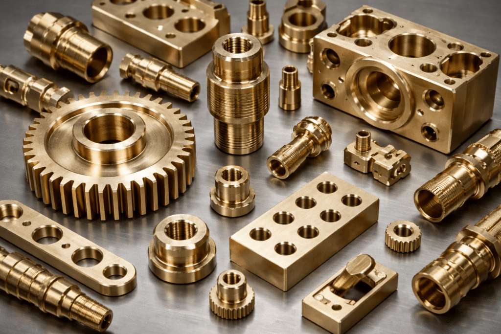 Custom Brass CNC Machining: Properties, Parts & Precision