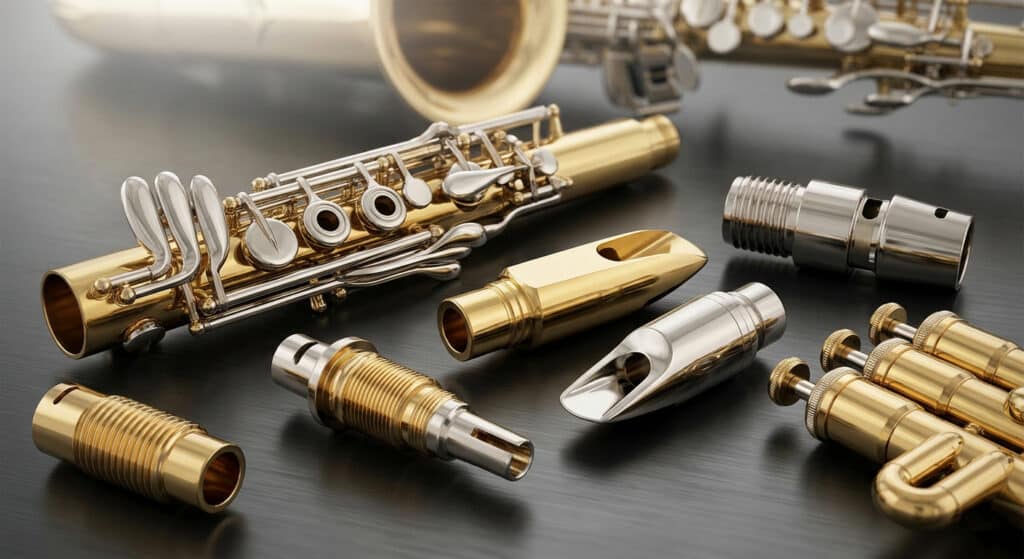 Precision CNC Machining for Custom Wind Instrument Parts